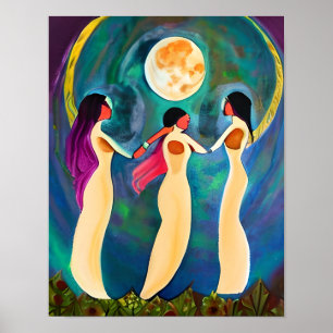 God zegene alles onder de maan poster