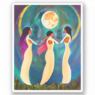 God zegene alles onder de maan sticker