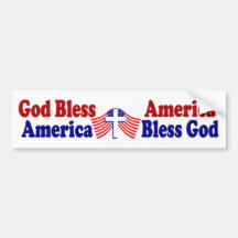 God zegene Amerika - Amerika zegene God