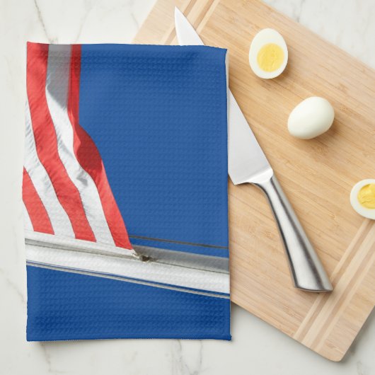 God zegene Amerika, Amerikaanse vlag, steun van Pa Theedoek (Quarter Fold)