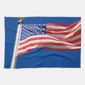 God zegene Amerika, Amerikaanse vlag, steun van Pa Theedoek (Horizontaal)