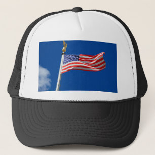 God zegene Amerika, Amerikaanse vlag, steun van Pa Trucker Pet