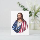 God zegene Amerika Briefkaart (Staand voorkant)