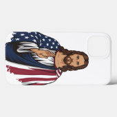 God zegene Amerika Case-Mate iPhone Case (Achterkant (horizontaal))
