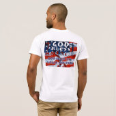 God zegene Amerika - Gepersonaliseerd T-shirt (Achterkant volledig)