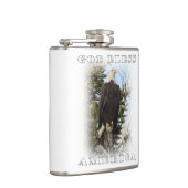 God zegene Amerika Heupfles (Rechts)