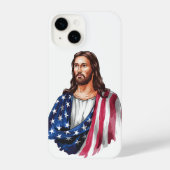 God zegene Amerika iPhone Hoesje (Achterkant)