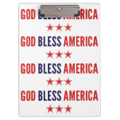 God zegene Amerika Klembord (Voorkant)