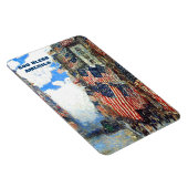 God zegene Amerika. Kunst Patriottisch Magneet (Rechterzijde)