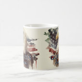 God zegene Amerika Patriottische Eagle Waterverf Koffiemok (Center)