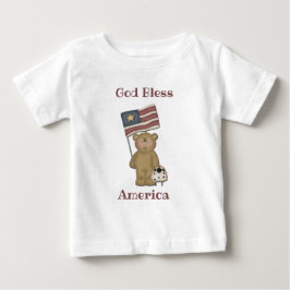God zegene Amerika - Patriottische Teddy Bear