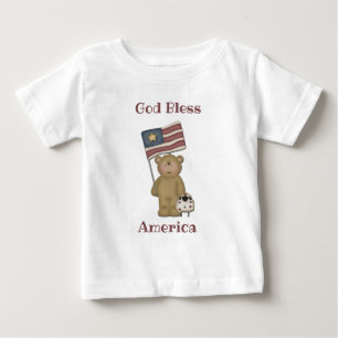 God zegene Amerika - Patriottische Teddy Bear