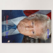 God zegene Amerika President Trump Legpuzzel (Horizontaal)
