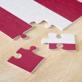 God zegene Amerika rood wit en blauw Legpuzzel (Zijkant)