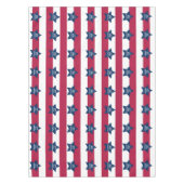God zegene Amerika rood wit en blauw Tafelkleed (Voorkant)