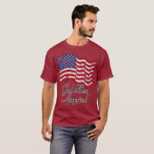 God zegene Amerika! T-shirt (Voorkant volledig)