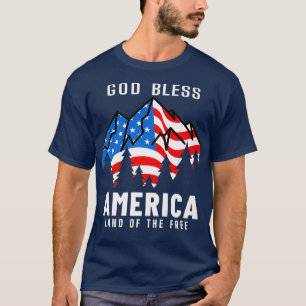 God zegene Amerika VS Christelijke Patriot Premium T-shirt