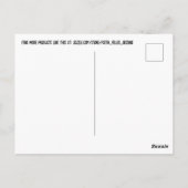 GOD zegene Canada. Groet, je Amerikaanse vriend. Briefkaart (Achterkant)