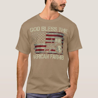 God zegene de Amerikaanse boer T-Shirt