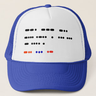 God zegene de Amerikaanse Morse Code Pet