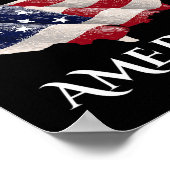 God zegene de Amerikaanse Onafhankelijkheidsdag Ve Poster (Hoek)