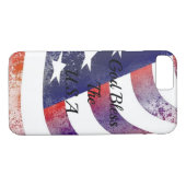 God zegene de Amerikaanse telefoonzaak Case-Mate iPhone Case (Achterkant (Horizontaal))