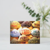 God zegene de Jersey Shore. Briefkaart (Staand voorkant)