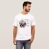 God zegene de kleine zussen t-shirt (Voorkant volledig)