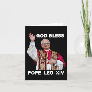God zegene de nieuwe paus Leo XIV Katholieke Kerk Kaart