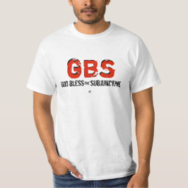 God zegene de onderkruising. t-shirt