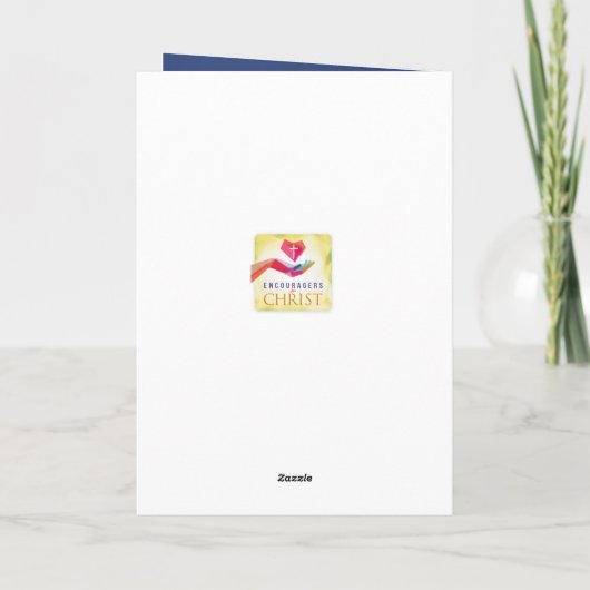 God zegene de Verenigde Staten gelukkig op 4 juli  Feestdagen Kaart (Achterkant)