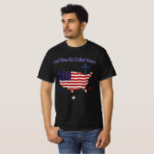 God zegene de Verenigde Staten T-shirt (Voorkant volledig)