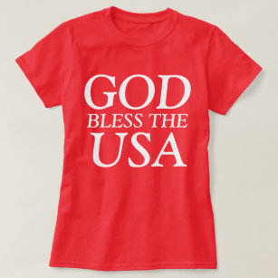 God zegene de Verenigde Staten T-shirt