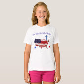 God zegene de Verenigde Staten T-shirt (Voorkant volledig)