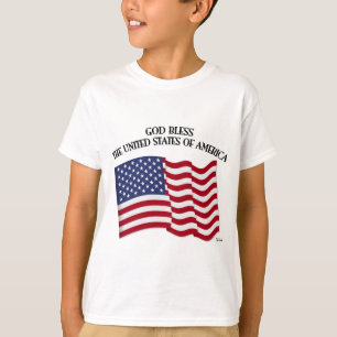 GOD ZEGENE DE VERENIGDE STATEN VAN AMERIKA Amerika T-shirt