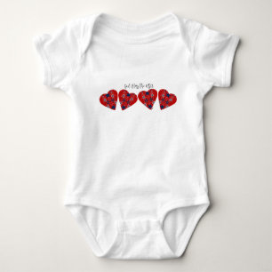 God zegene de VS Bandana Hearts Design Romper