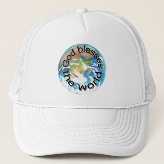 God zegene de wereld, petten (Voorkant)