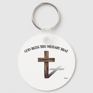 GOD ZEGENE DEZE MILITAIRE BRUTALITEIT met robuust Sleutelhanger
