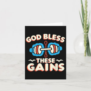 God zegene deze winsten spier bodybuilding - kaart