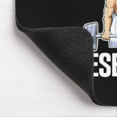 God zegene deze winsten spier bodybuilding ------- muismat (Hoek)