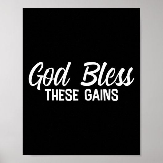 God zegene deze winsten spieropbouw ---- poster (Voorkant)