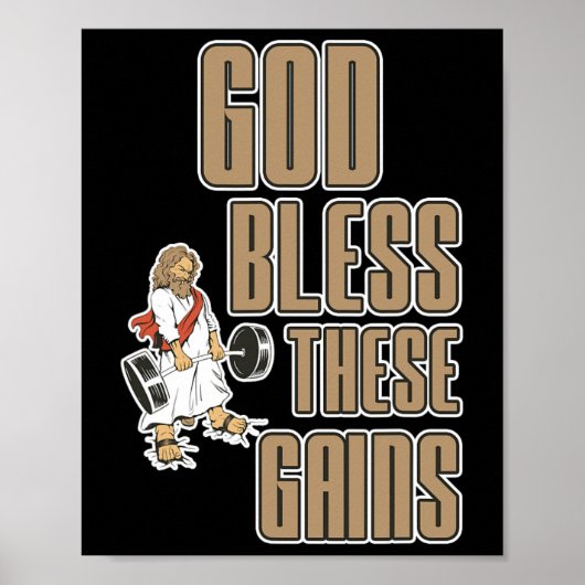God zegene deze winsten spieropbouw ----- poster (Voorkant)