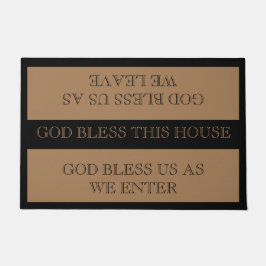 God zegene dit huis deurmat