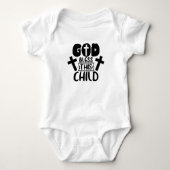 God zegene dit kind romper (Voorkant)