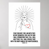 God zegene en bescherm je. Wees bang dat je niet s Poster (Voorkant)