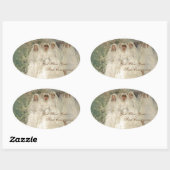 God zegene je eerste communie ovale sticker (Vel)