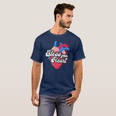 God zegene je hart t-shirt (Voorkant volledig)