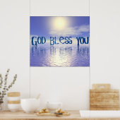 God zegene je. poster (Keuken)