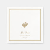 God zegene jongen bevestiging servet (Voorkant)