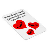 God zegene jou magneet (Rechterzijde)